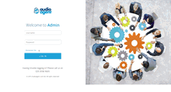 Desktop Screenshot of admin.audioagent.com